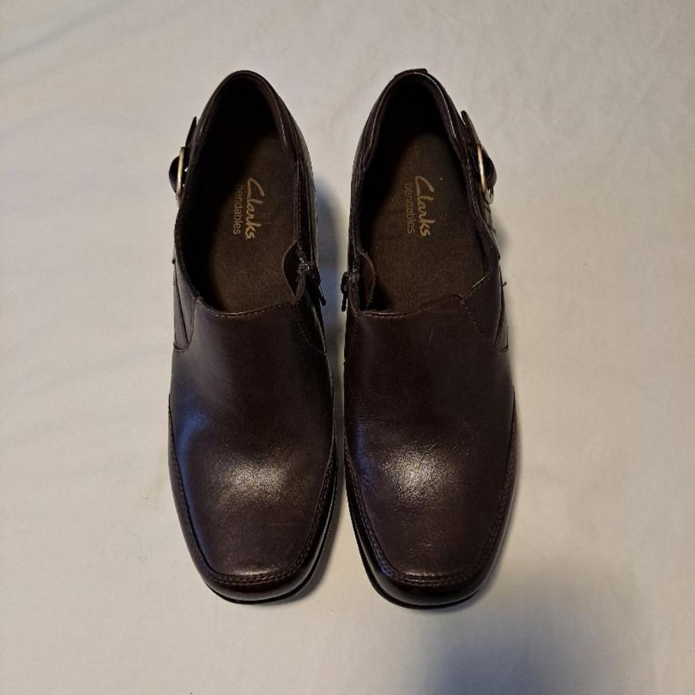 Clarks Brown Low Boot